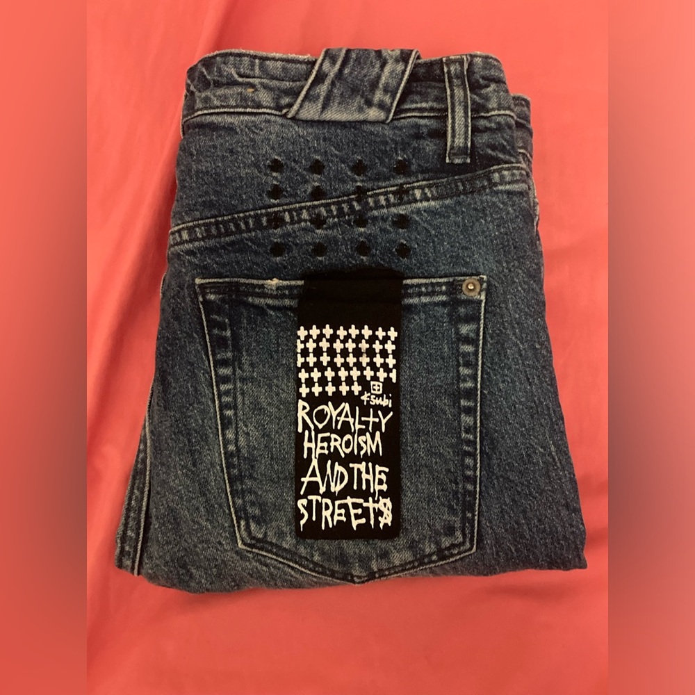 Ksubi Blue Denim Jeans